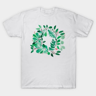 Sweet leaves wreath T-Shirt